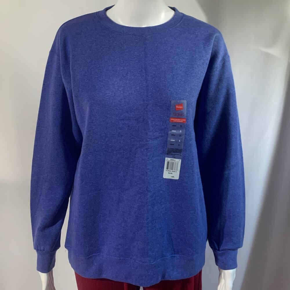Haynes Blue Sweatshirt Size Small